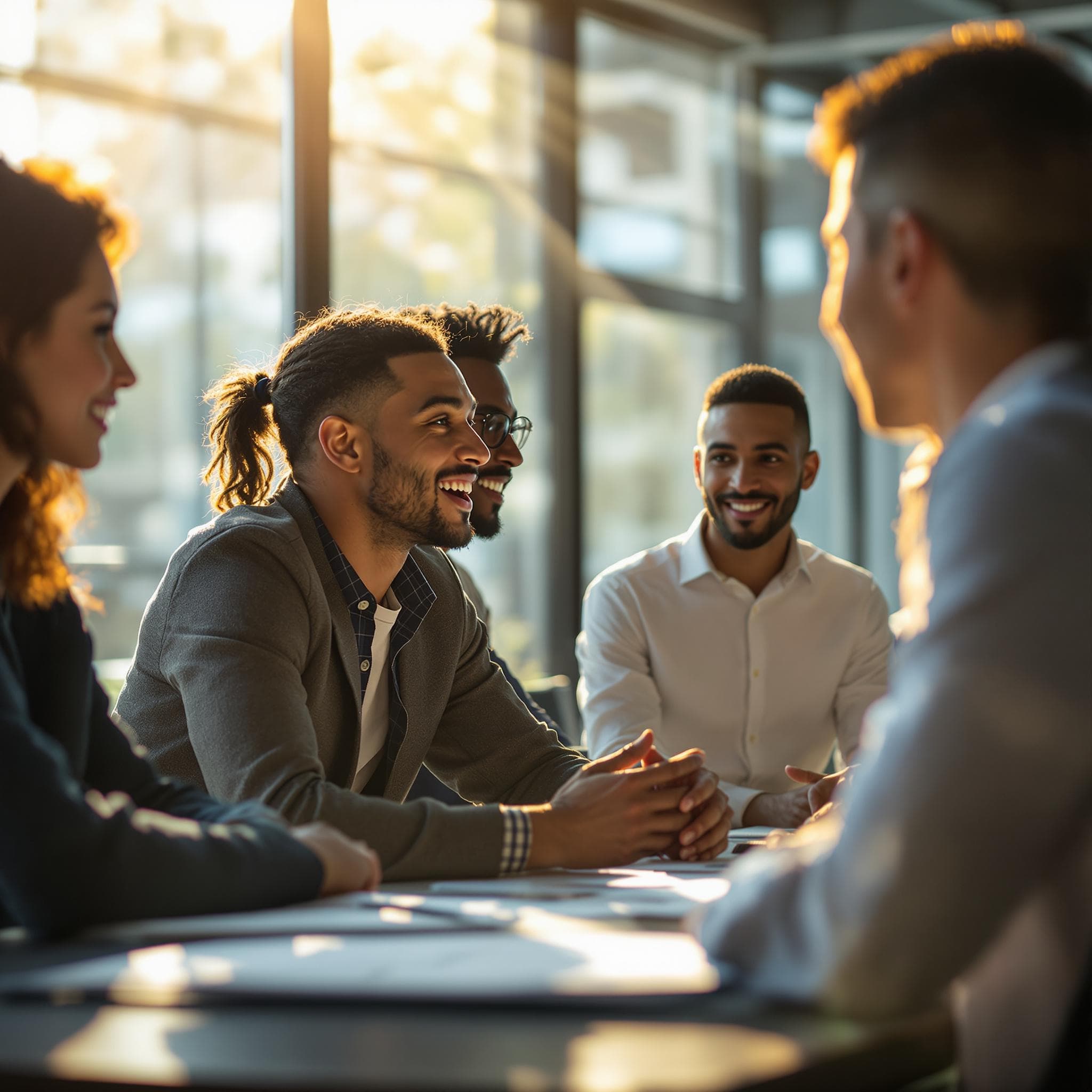 Team collaboration at Mike Beasley & Associates